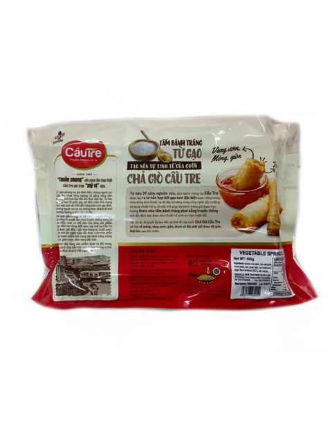 CauTre Vegetable Spring Rolls 500g