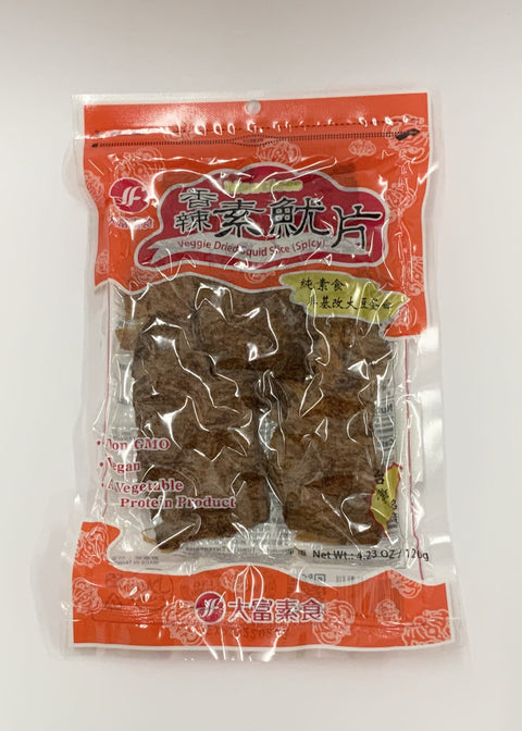 Tung Fu Veggie Squid Slice (Spicy) 120g