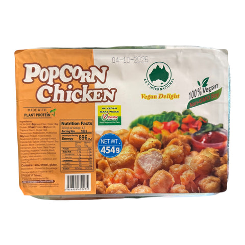 A&T Vegan Popcorn Chicken 454g