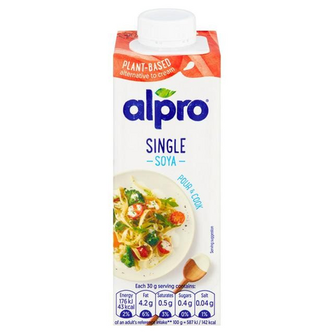 Alpro Single Soya Cream 250mL