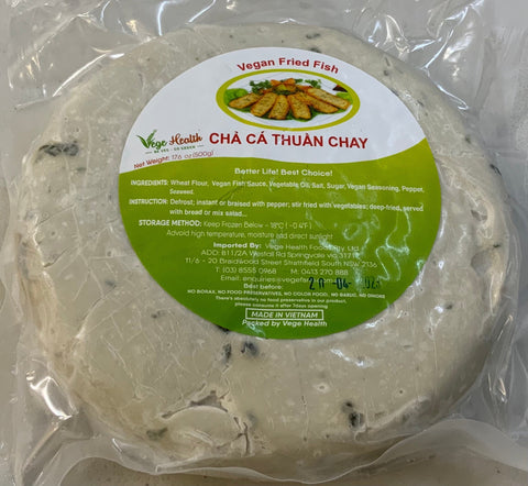VegeHealth Vegan Fried Fish 500g (Cha Ca Chay)