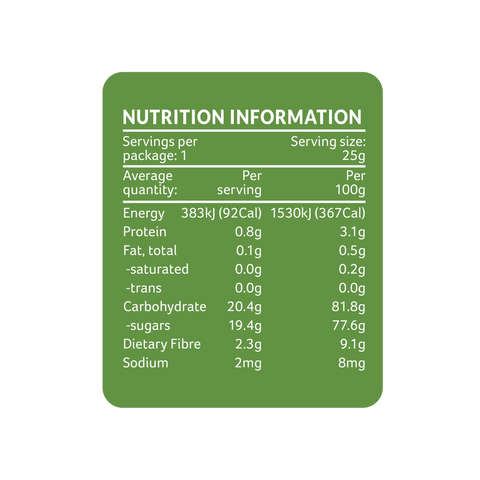 DJ&A Freeze Dried Strawberries & Apple 25g