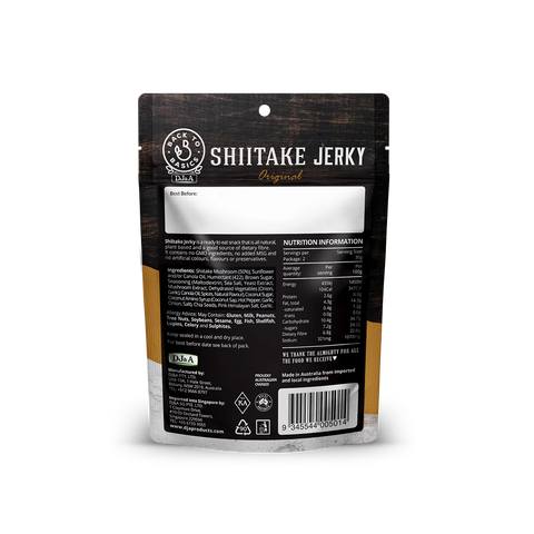 DJ&A Shiitake Jerky Original 60g