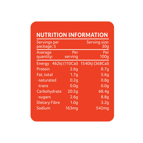 DJ&A Sushi Style Snack Mix 150g