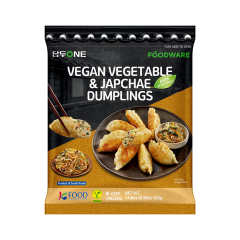 DamduOne Vegan Vegetable & Japchae Dumplings 420g