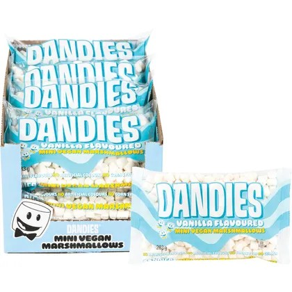Dandies Vegan Marshmallows Mini Size 283g