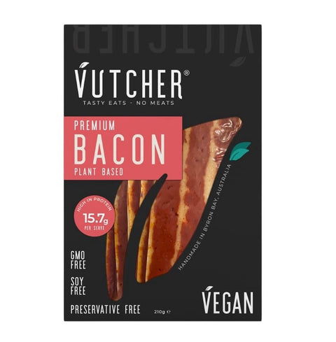 Vutcher Premium Plant Based Bacon 210g