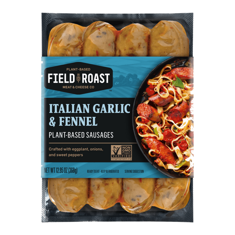 Field Roast Italian Garlic & Fennel Sausages 368g
