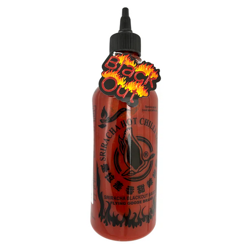 Flying Goose Black Out Sriracha Sauce 455mL