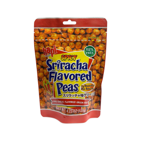 Hapi Sriracha Flavoured Green Peas 120g