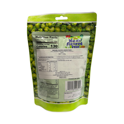 Hapi Wasabi Flavoured Green Peas 120g