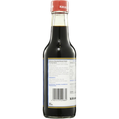 Kikkoman Soy Sauce Gluten Free 250mL