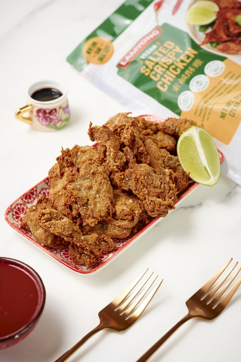 Lamyong Vegan Salted Crispy Chicken 600g