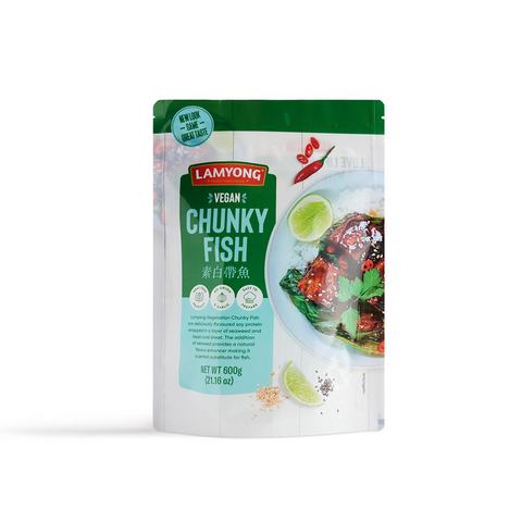 Lamyong Vegetarian Chunky Fish 600g