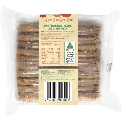 Leda ANZAC Biscuits Bakery Range 250g