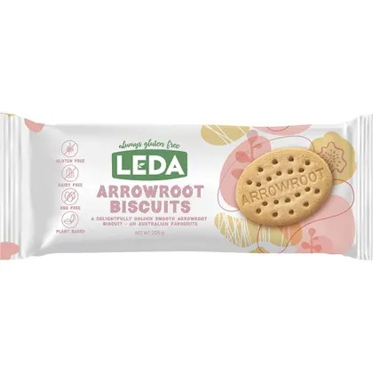 Leda Arrowroot Biscuits 205g