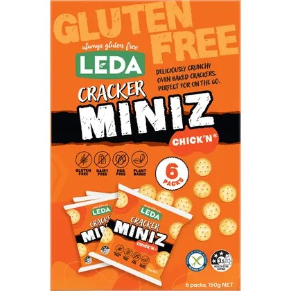 Leda Cracker Miniz Chick'n Multi 6 Pack 150g