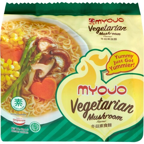 Myojo Vegetarian Mushroom Noodle 80g x5 Pack