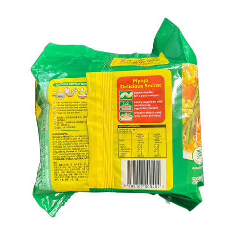 Myojo Vegetarian Mushroom Noodle 80g x5 Pack
