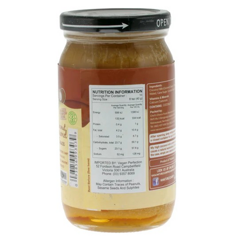 Nature's Charm Coconut Caramel Sauce 400g