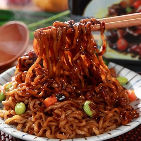 Paldo JjaJangMen Chajang Noodle 200g x 4 Pack