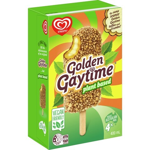Streets Plant Based Golden Gaytime 400mL