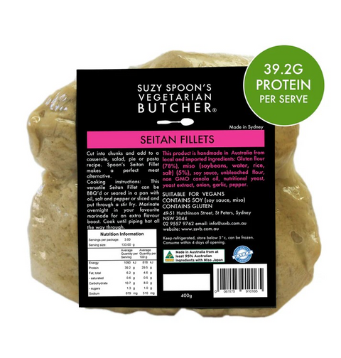 Suzy Spoon's Vegan Chicken Fillet 400g