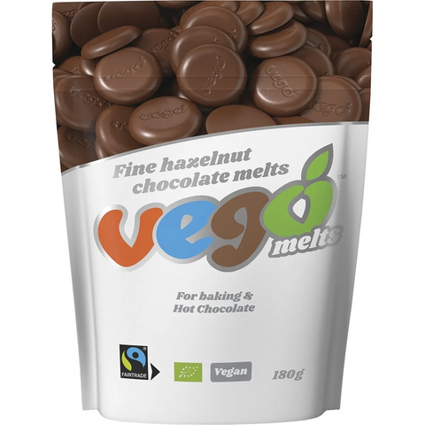 Vego Fine Hazelnut Choc Melts 180g
