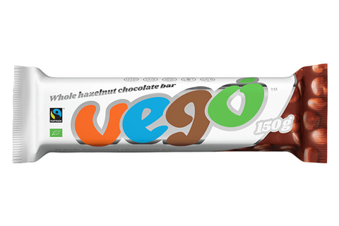 Vego Whole Hazelnut Chocolate Bar 150g