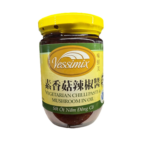 Vessimix Vegetarian Chilli Paste and Mushroom in Oil 240g
