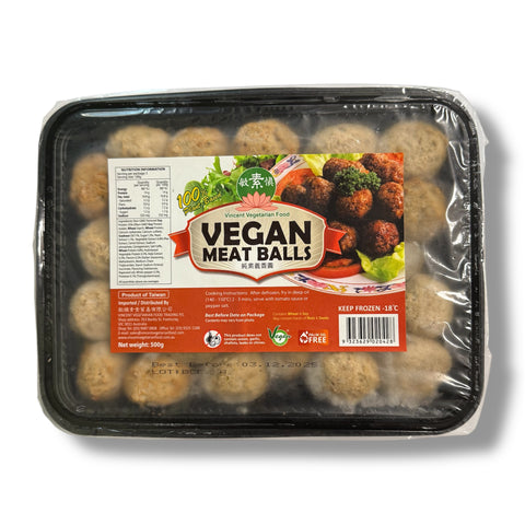 Vincent Vegan Meat Balls 500g