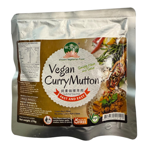 Vincent Vegetarian Food Vegan Curry Mutton 270g