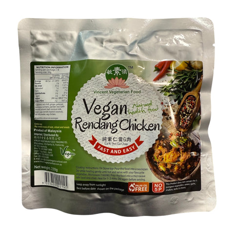 Vincent Vegetarian Food Vegan Rendang Chicken 230g