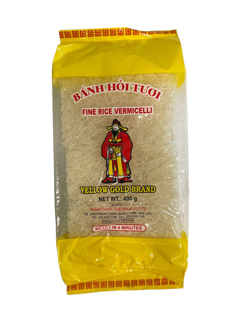 Yellow Gold Brand Fine Rice Vermicelli 400g