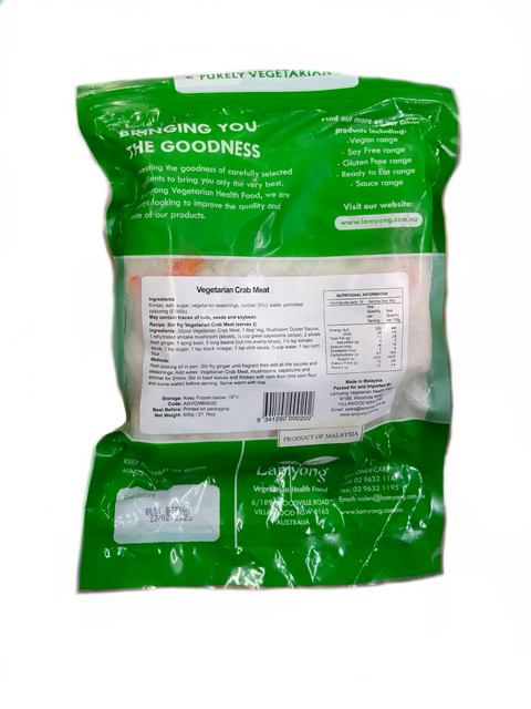 Lamyong Vegetarian Crab Meat 600g