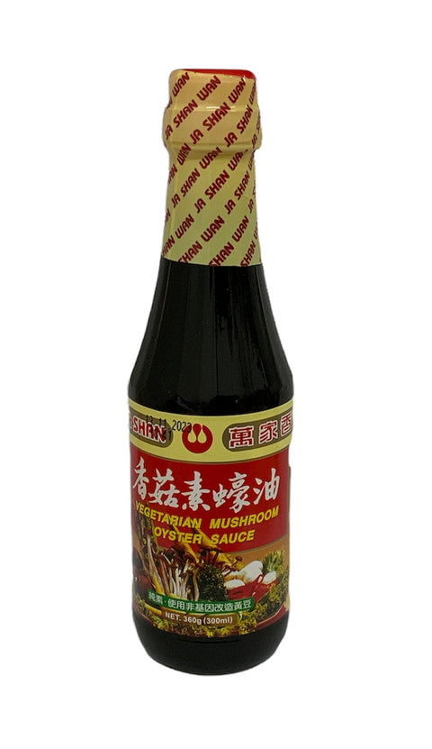 WJS Veg. Mushroom Oyster Sauce 300ML