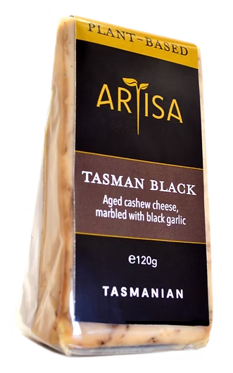 Artisa Tasman Black (Cheddar Style Black Garlic) 120g