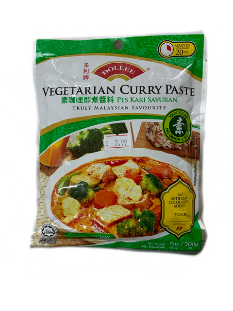 Dollee Vegetarian Curry Paste 200g