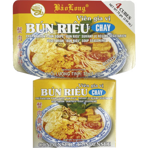 Bao Long Seasoning Cubes Bun Reu Chay (4 cubes) 75g