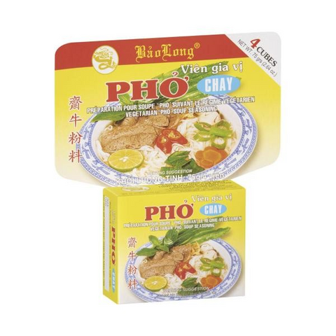 Bao Long Seasoning Cubes Pho Chay (4 cubes) 75g