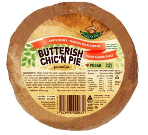 Funky Pie Butterish Chic'n Pie 240g