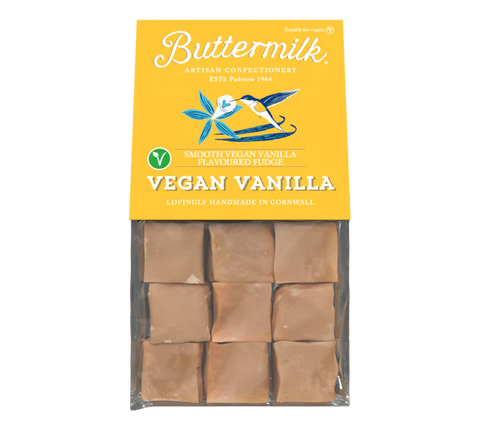 Buttermilk Smooth Vegan Vanilla Fudge 175g