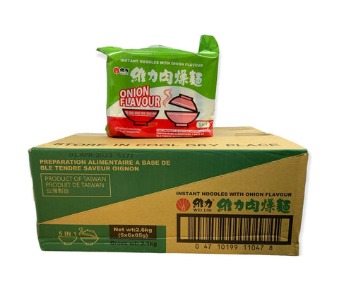 WeiLih Onion Flavour Noodles 425G (5x85G)