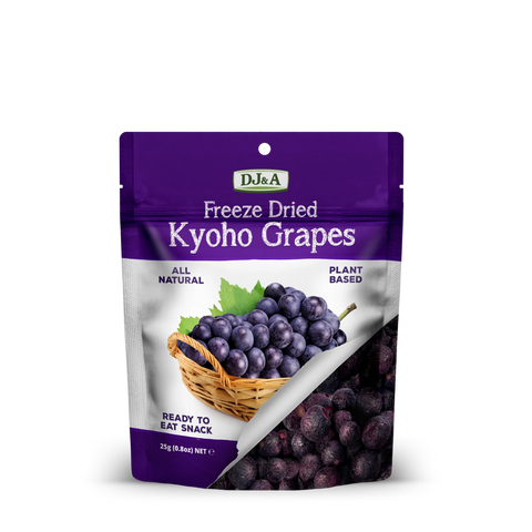 DJ&A Freeze Dried Kyoho Grapes 25g