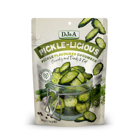 DJ&A Pickle-Licious Pickle Flavoured Cucumber 50g