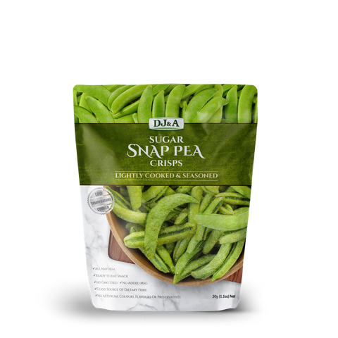 DJ&A Sugar Snap Pea Crisps 30g