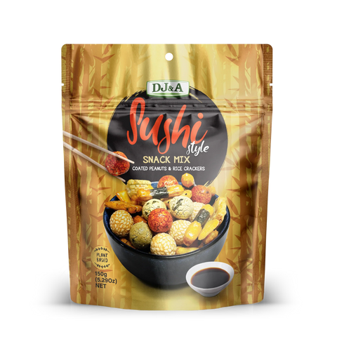 DJ&A Sushi Style Snack Mix 150g