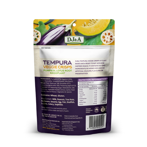 DJ&A Tempura Veggies 70g