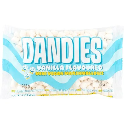 Dandies Vegan Marshmallows Mini Size 283g