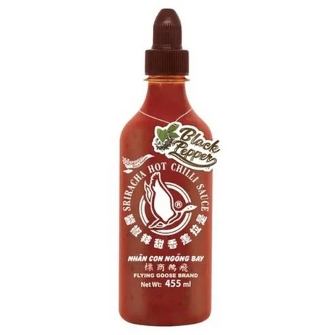 Flying Goose Black Pepper Sriracha Sauce 455mL